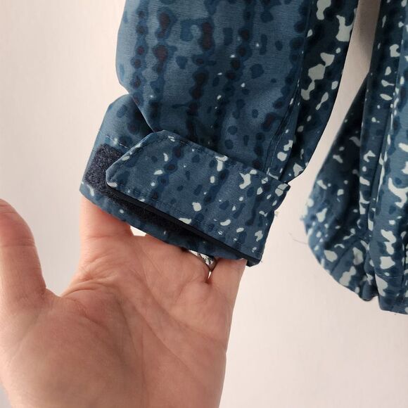 Columbia Blue Bugaboo Interchange Water Resistant Hooded Zip Front Jacket size M - Picture 4 of 13